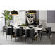 Viserys 72 X 18 inch Antique Silver / Black Sideboard